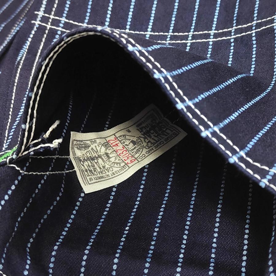 SUGAR CANE シュガーケーン 9oz ウォバッシュストライプ ワークコート