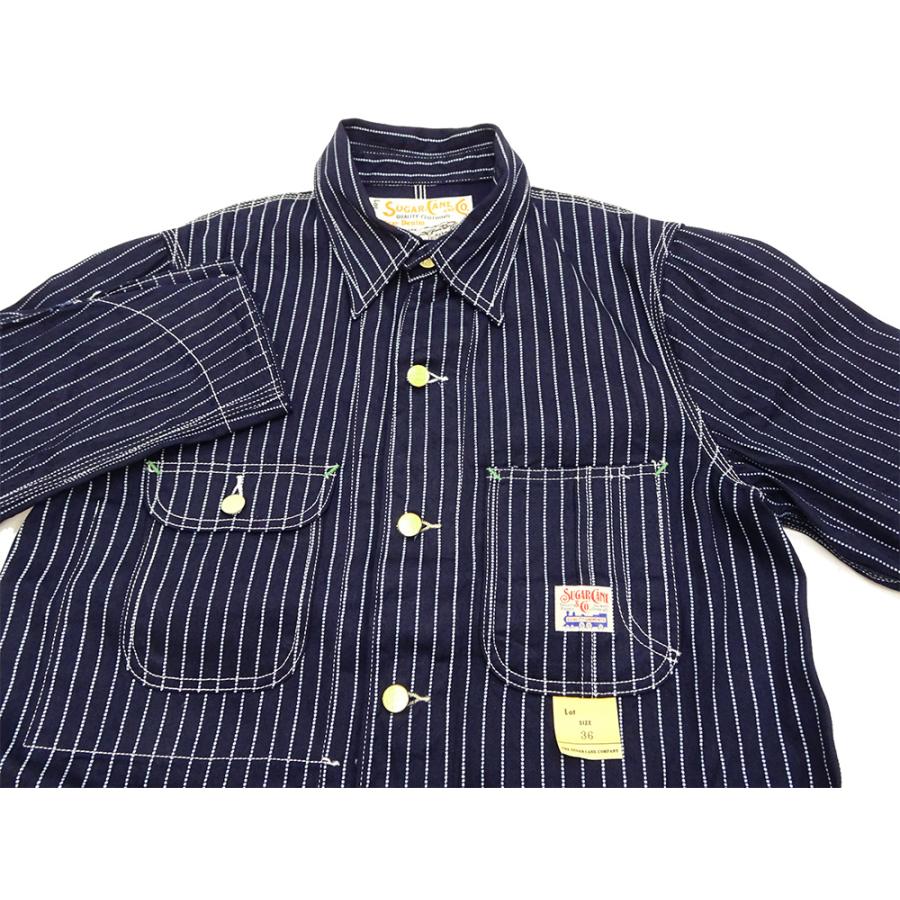 SUGAR CANE シュガーケーン 9oz ウォバッシュストライプ ワーク SUGAR CANE シュガーケーン 9oz ウォバッシュストライプ ワーク