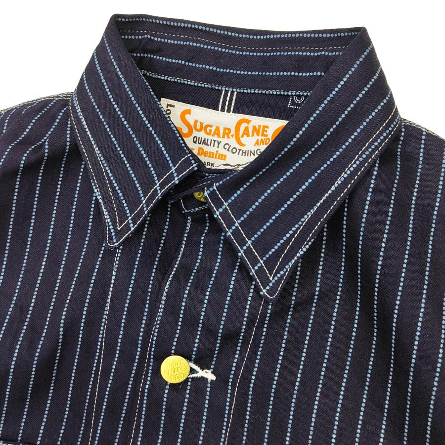 SUGAR CANE シュガーケーン 9oz ウォバッシュストライプ ワークコート