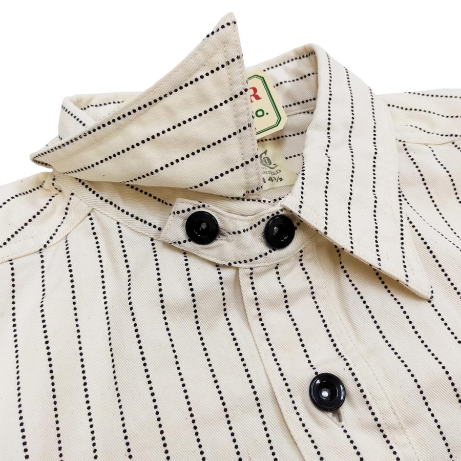 SUGAR CANE シュガーケーン ワークシャツ 8.5oz ホワイトウォバッシュ