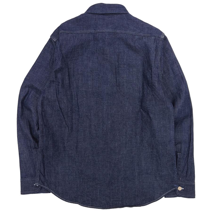 SUGAR CANE シュガーケーン ブルーデニム ワークシャツ Sugar Cane 9oz