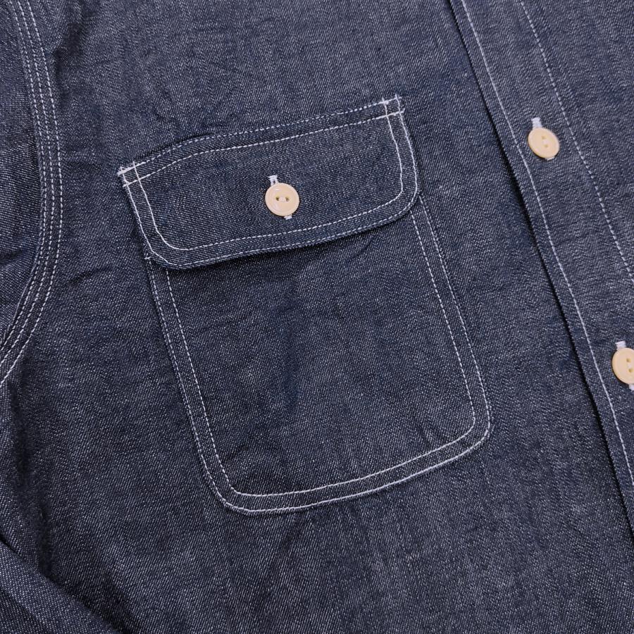 SUGAR CANE シュガーケーン ブルーデニム ワークシャツ Sugar Cane 9oz