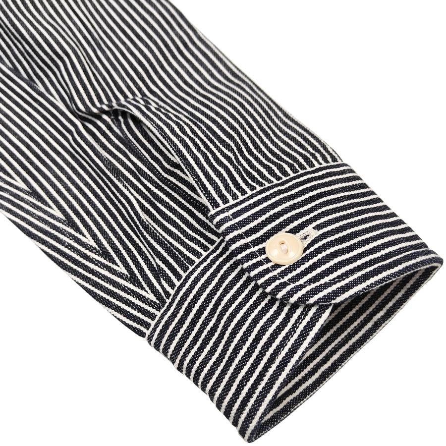 SUGAR CANE シュガーケーン ヒッコリーストライプ ワークシャツ 長袖