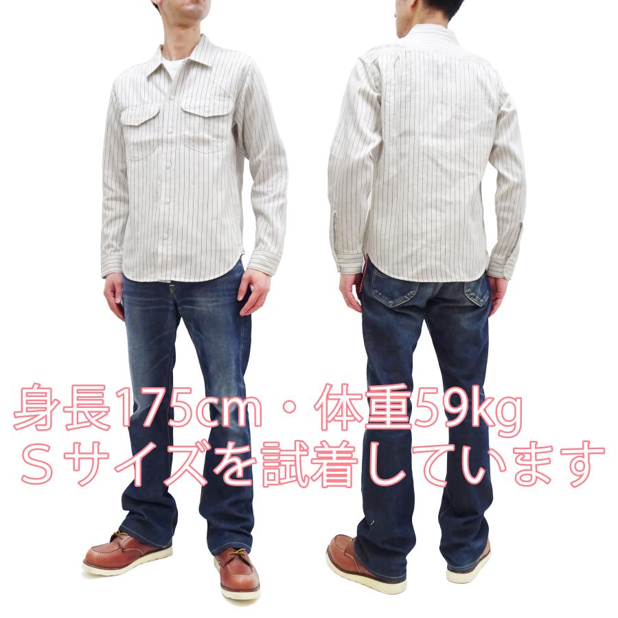 SUGAR CANE シュガーケーン コークストライプ ワークシャツ