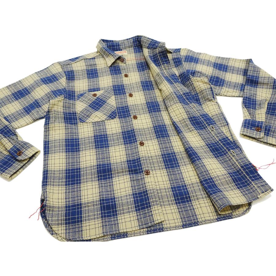 シュガーケーン ツイルチェック ワークシャツ SC29358 SUGAR CANE 