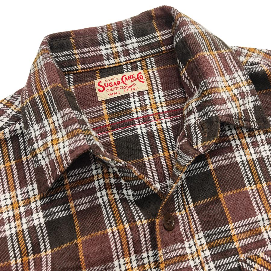 SUGAR CANE シュガーケーン ツイルチェック ワークシャツ 1960's