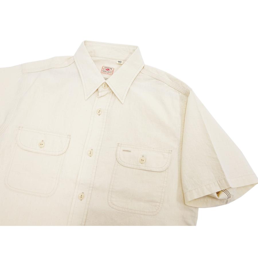 SUGAR CANE シュガーケーン ホワイトシャンブレー ワークシャツ Sugar
