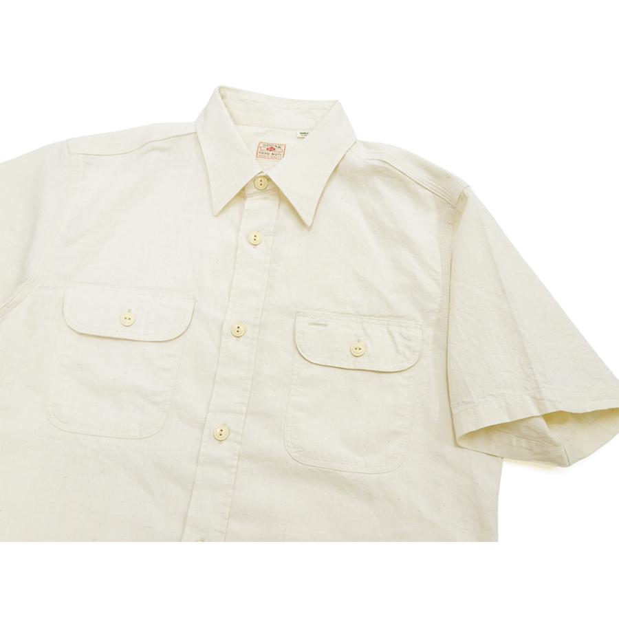 SUGAR CANE シュガーケーン ホワイトシャンブレー ワークシャツ Sugar