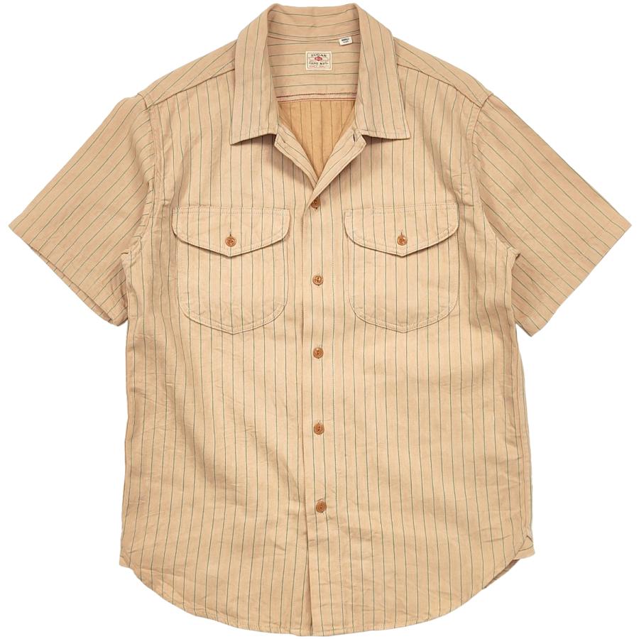 SUGAR CANE シュガーケーン コークストライプ ワークシャツ