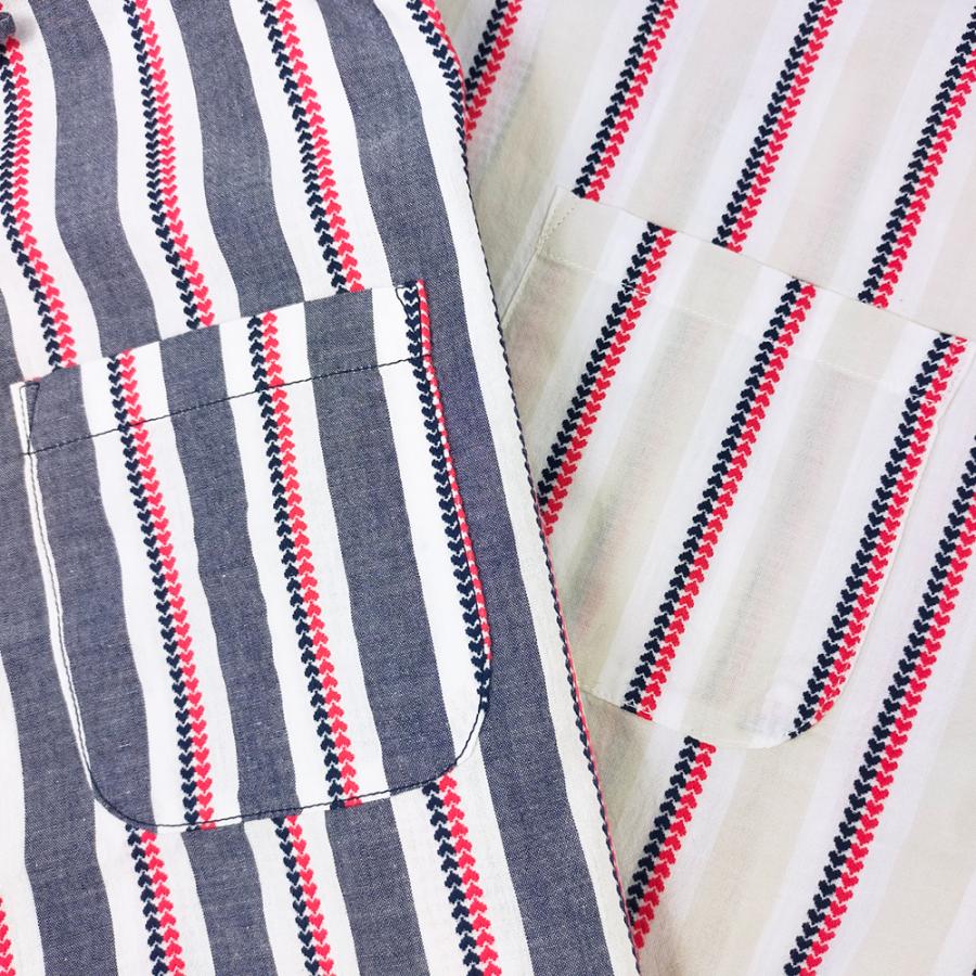 カウン** SUGAR CANE - HEART STRIPE OPEN SHIRT - SC39119 – HINOYA