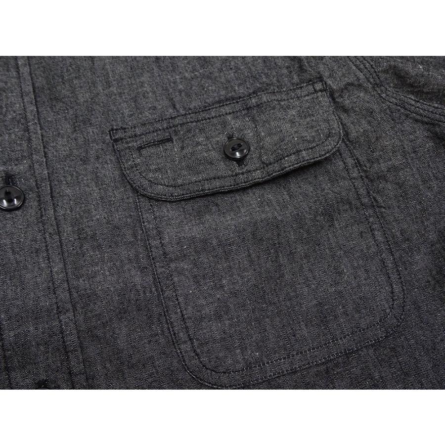 SUGAR CANE シュガーケーン ブラックシャンブレー ワークシャツ Sugar
