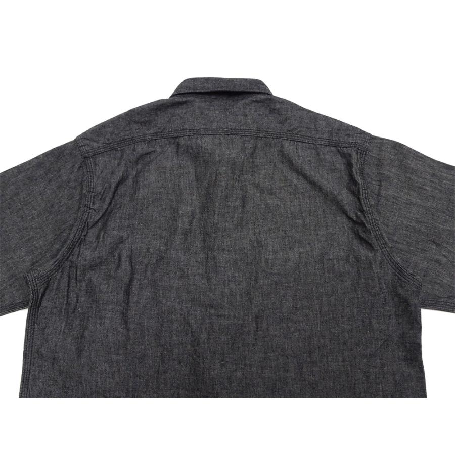 SUGAR CANE シュガーケーン ブラックシャンブレー ワークシャツ Sugar