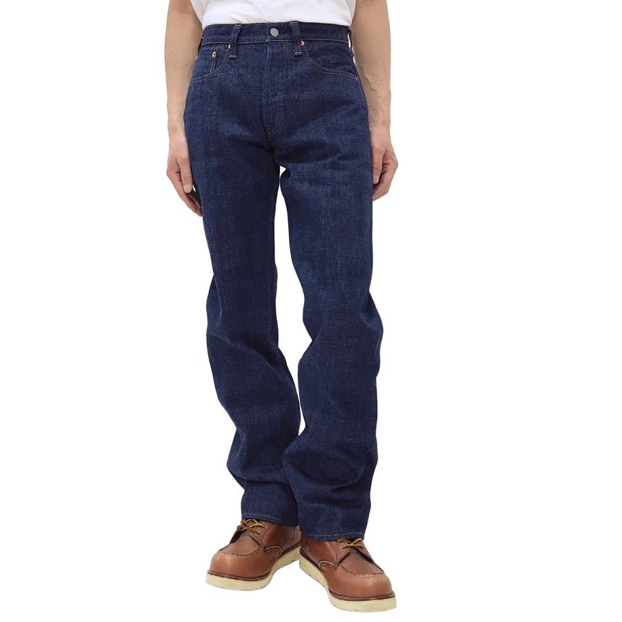 シュガーケーン デニムパンツ SUGAR CANE 砂糖黍製 14oz. ハワイ藍混 右綾デニム ストレートジーンズ Lot.401 SC40401A 新品の画像