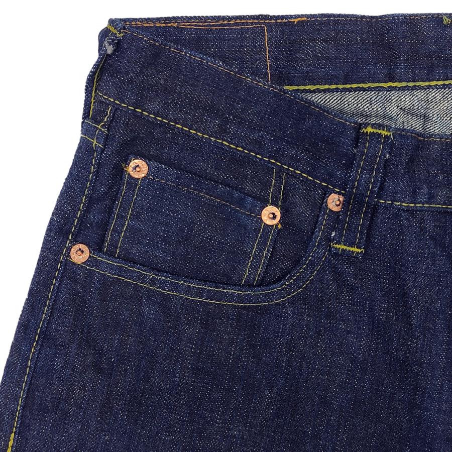 シュガーケーン デニムパンツ SUGAR CANE 砂糖黍製 14oz. ハワイ藍混 右綾デニム ストレートジーンズ Lot.401 SC40401A 新品の画像