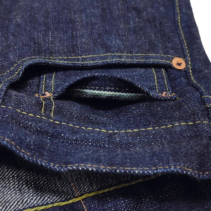 シュガーケーン デニムパンツ SUGAR CANE 砂糖黍製 14oz. ハワイ藍混 右綾デニム ストレートジーンズ Lot.401 SC40401A 新品の画像