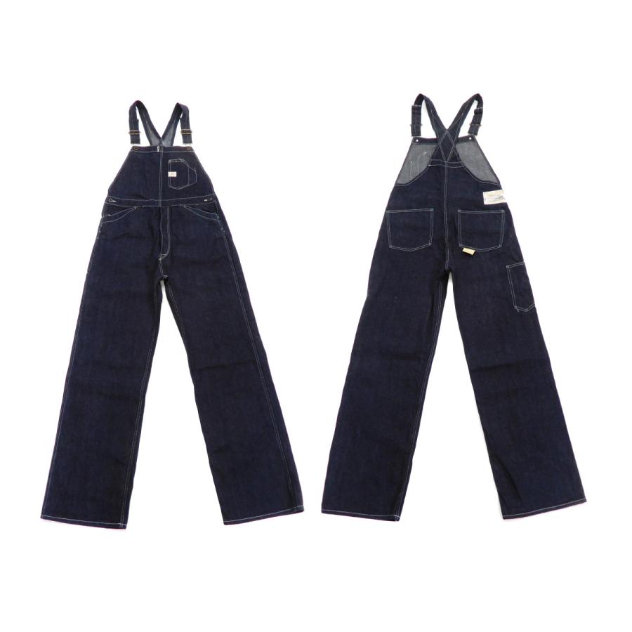 SUGAR CANE シュガーケーン オーバーオール Sugar Cane 11oz. ブルー