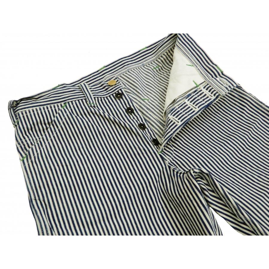 SUGAR CANE シュガーケーン ヒッコリーストライプ ワークショーツ 11oz