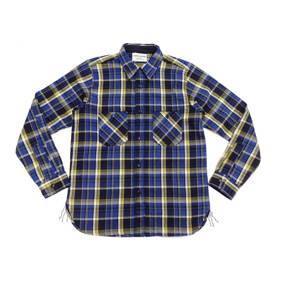 サムライジーンズ 長袖シャツ Samurai Jeans ロープインディゴ