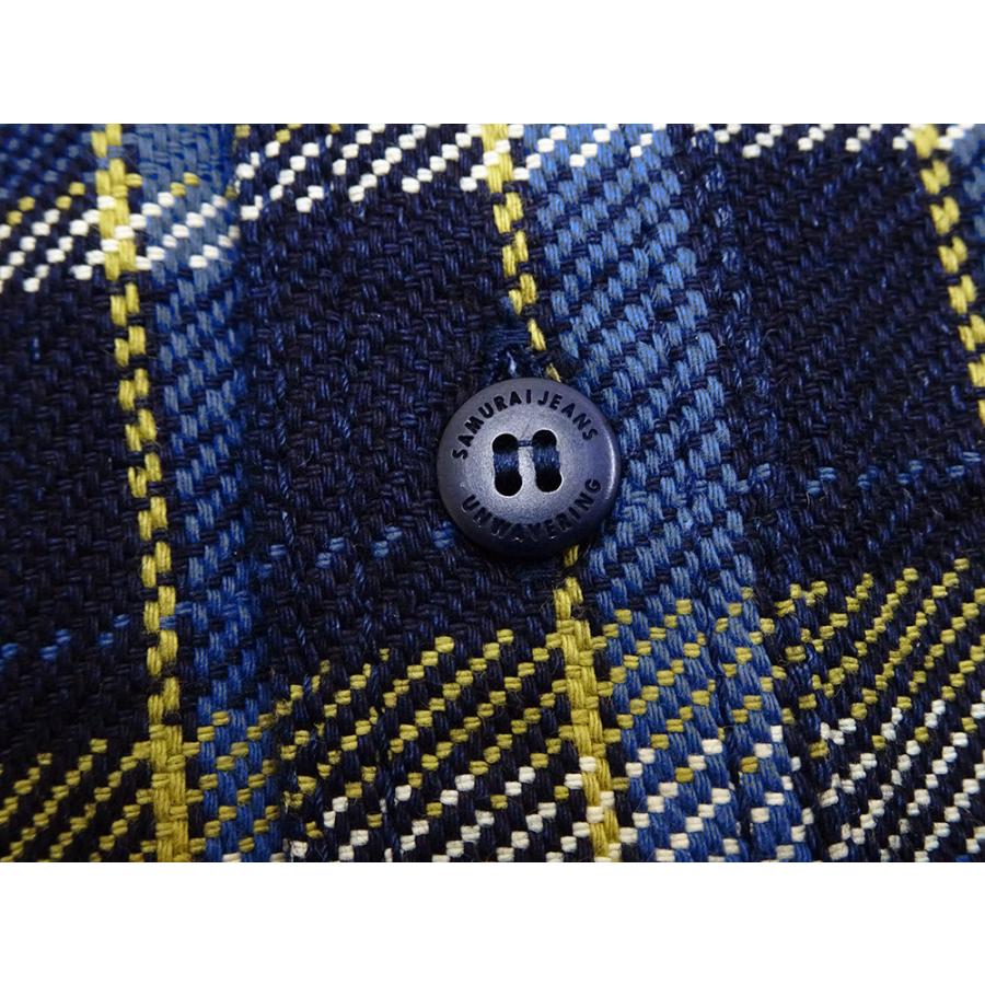 サムライジーンズ 長袖シャツ Samurai Jeans ロープインディゴ