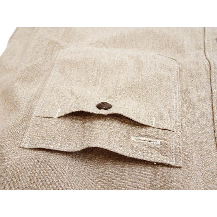 サムライジーンズ 撚り杢セルビッチ シャンブレーシャツ Samurai Jeans 