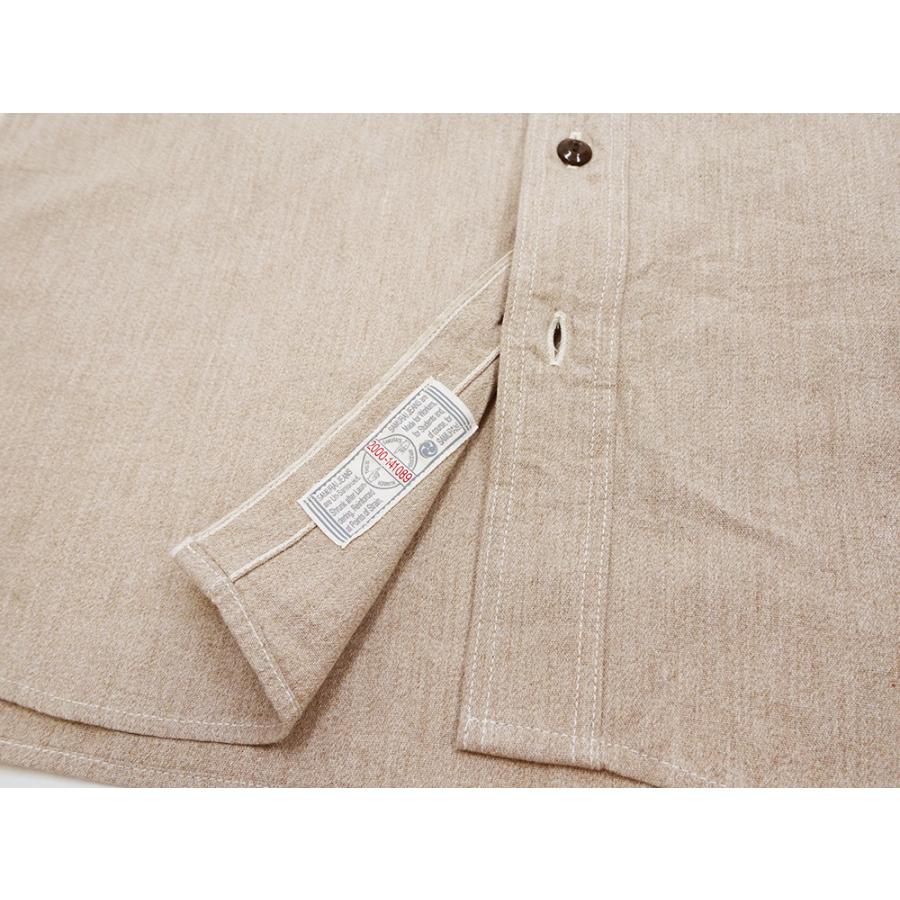 サムライジーンズ 撚り杢セルビッチ シャンブレーシャツ Samurai Jeans 