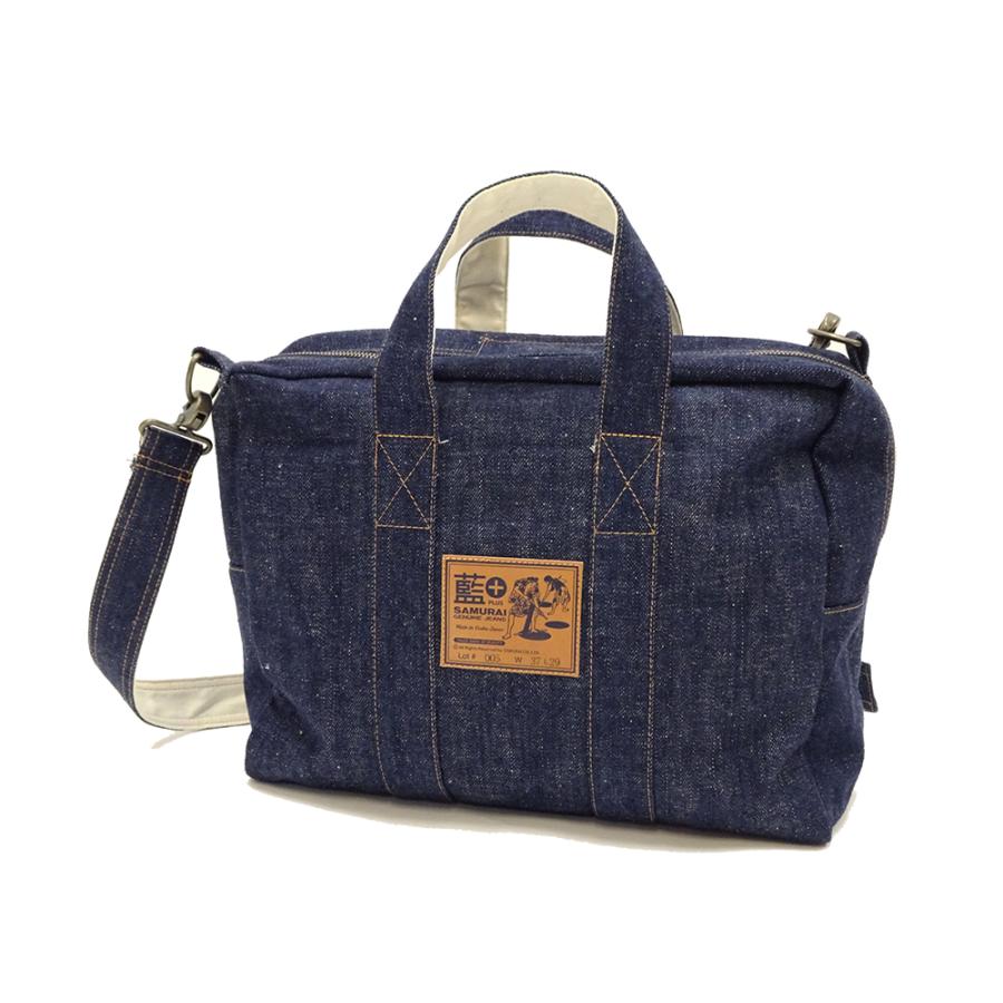 サムライジーンズ デニム ボストンバッグ Samurai Jeans 18oz藍 サムライジーンズ デニム ボストンバッグ Samurai Jeans 18oz藍