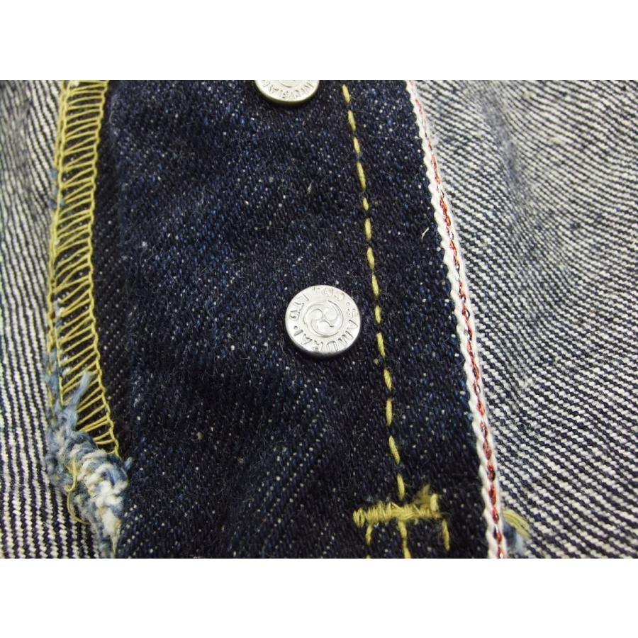 サムライジーンズ ダブルニーワークパンツ サムライ自動車倶楽部 ペインターパンツ 15ozデニム SM410DBN 新品 88cm サムライジーンズ ダブルニーワークパンツ サムライ自動車倶楽部 ペインターパンツ 15ozデニム SM410DBN 29cm 114cm 30cm 31cm