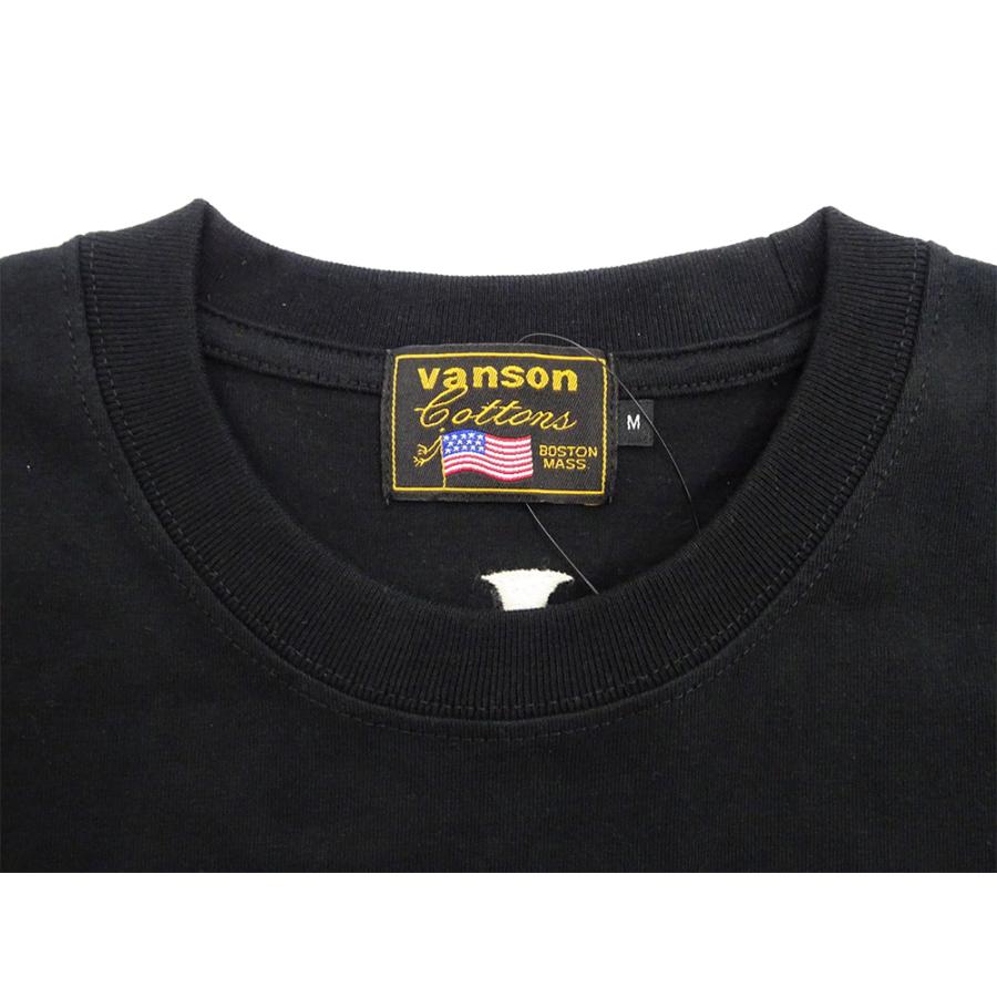 VANSON（バンソン） スズキ コラボTシャツ VANSON SUZUKI GS400 刺繍