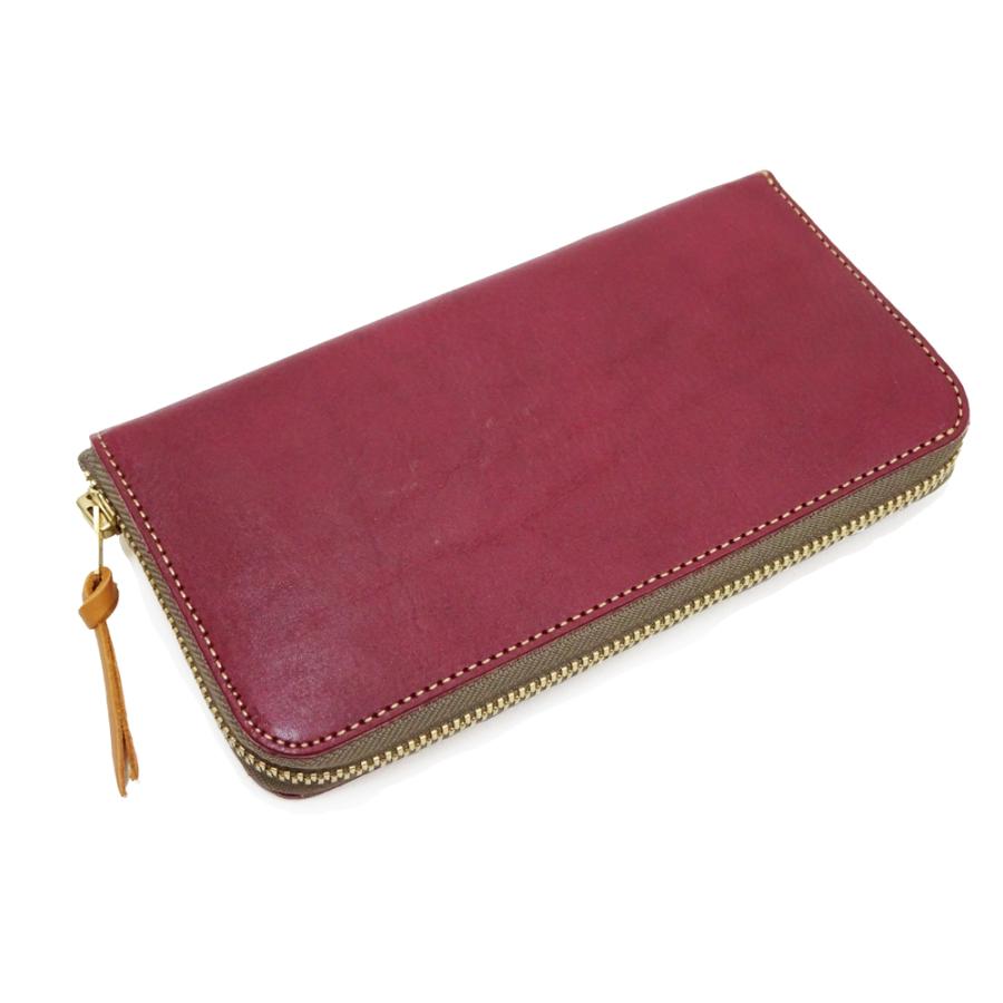 ステュディオダルチザン 日の出 レザー ロングウォレット Studio D'artisan 天然草木 茜染め 本革 長財布 SP-097 新品の画像