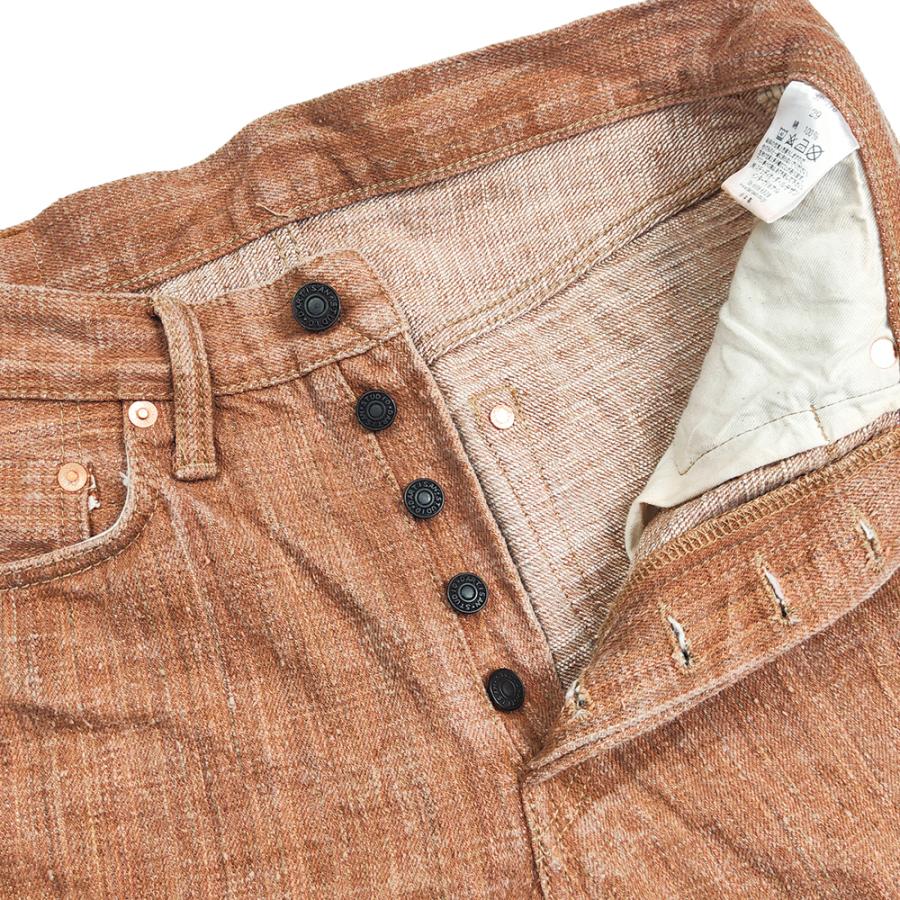 ステュディオダルチザン 45th 柿極スラブジーンズ Studio D'artisan ダルチザン 16oz. 柿渋染めデニムパンツ SP-110 新品の画像