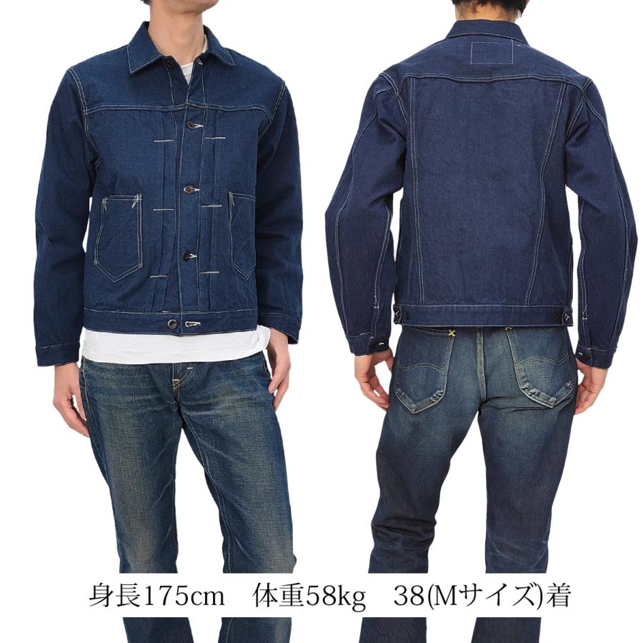 ステュディオダルチザン 45th アースデニムジャケット ダルチザン 15oz. FOX COTTON Gジャン SP-114 新品の画像