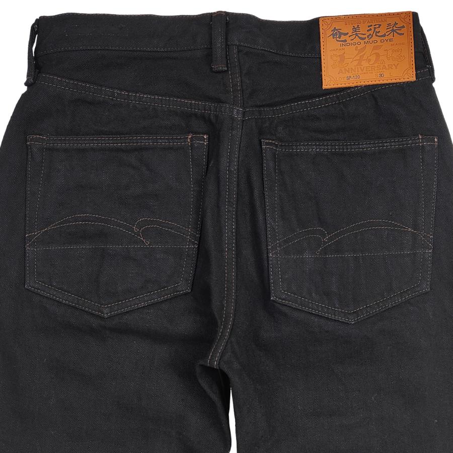 ステュディオダルチザン 45th 奄美泥染 インディゴジーンズ ダルチザン 18oz. セルヴィッチ デニムパンツ SP-120 新品の画像