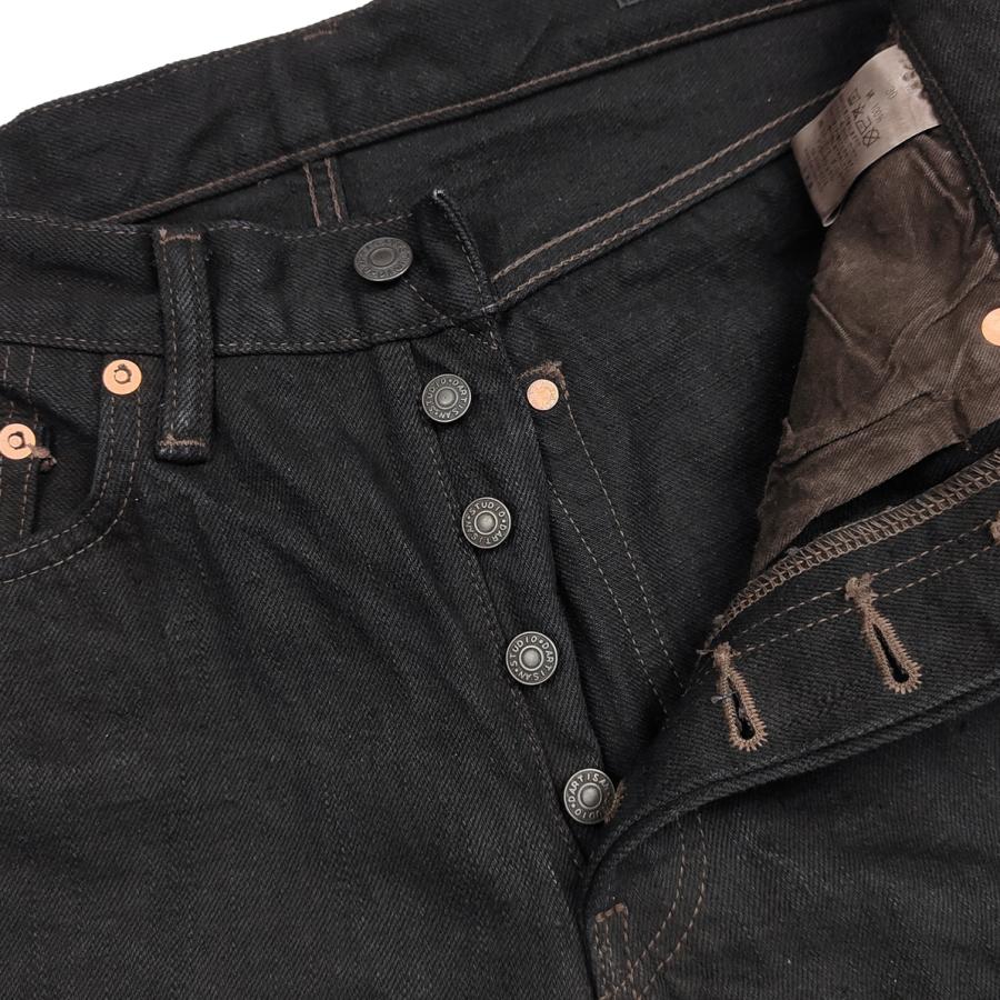 ステュディオダルチザン 45th 奄美泥染 インディゴジーンズ ダルチザン 18oz. セルヴィッチ デニムパンツ SP-120 新品の画像