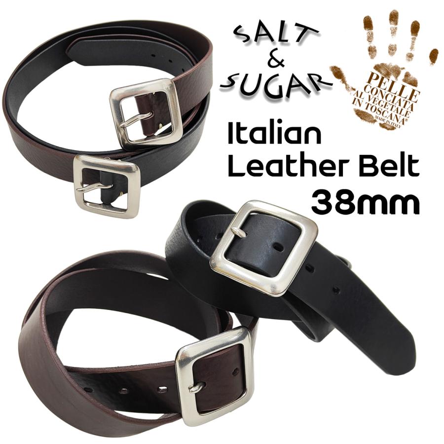 SALT&SUGAR（ソルトアンドシュガー） イタリアンレザー ベルト 日型美