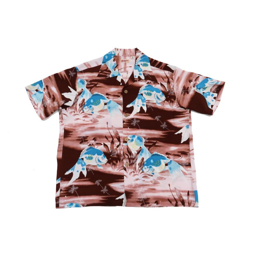SUN SURF サンサーフ アロハシャツ ゴールドフィッシュ キロハナ 