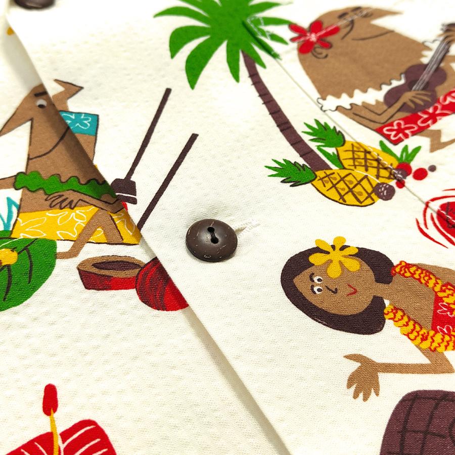 SUN SURF サンサーフ アンクルトリス シアサッカー アロハシャツ TRIP