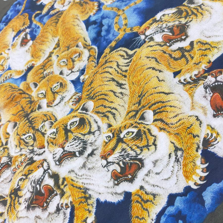SUN SURF サンサーフ 百虎 Tシャツ One Hundred Tigers アロハ 半袖T 