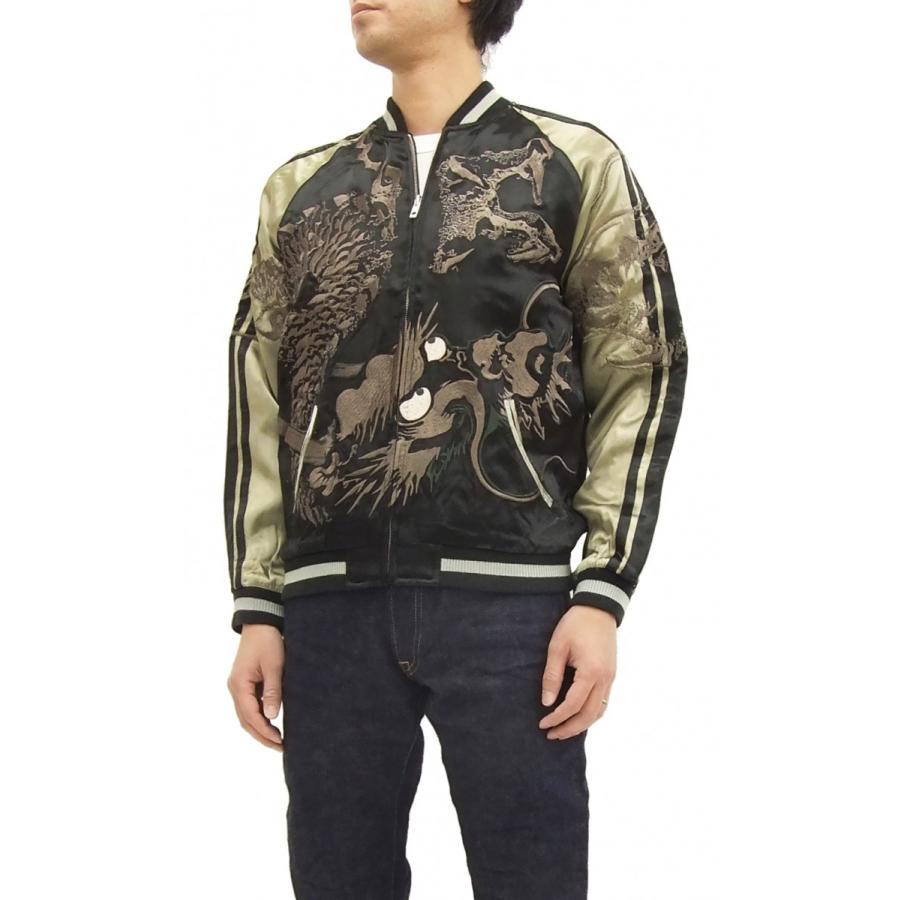 花旅楽団 スカジャン SSJ-019 Script 伏龍 メンズ スーベニア