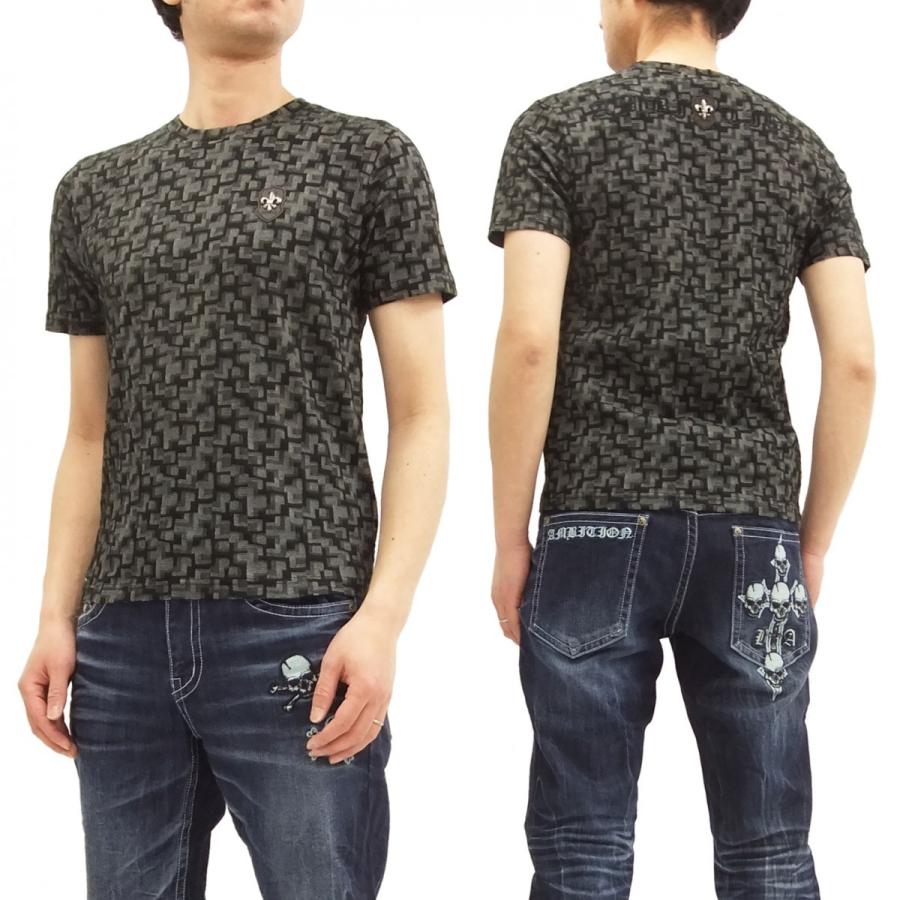 ビーアンビション Tシャツ Be Ambition 幾何学グラフィック 半袖T