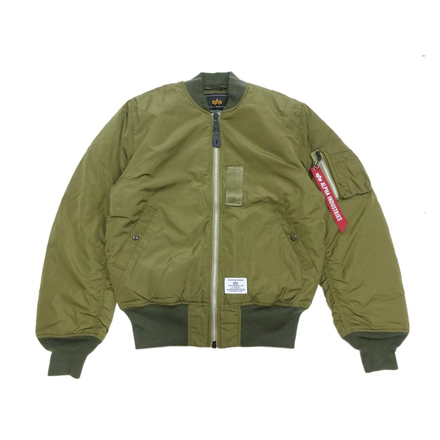 Alpha Industries アルファ ライト MA-1 ALPHA ポリエステル Alpha Industries アルファ ライト MA-1 ALPHA ポリエステル
