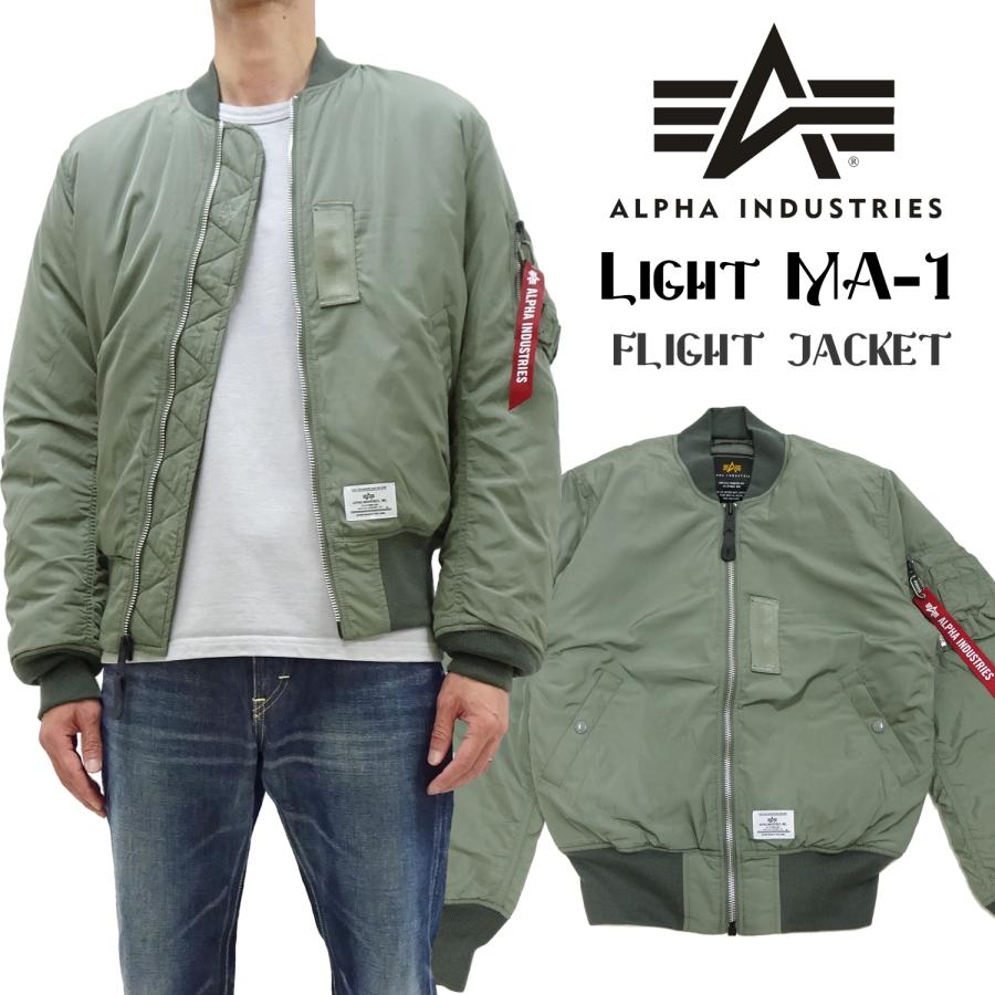 Alpha Industries アルファ ライト MA-1 ALPHA ポリエステル Alpha Industries アルファ ライト MA-1 ALPHA ポリエステル