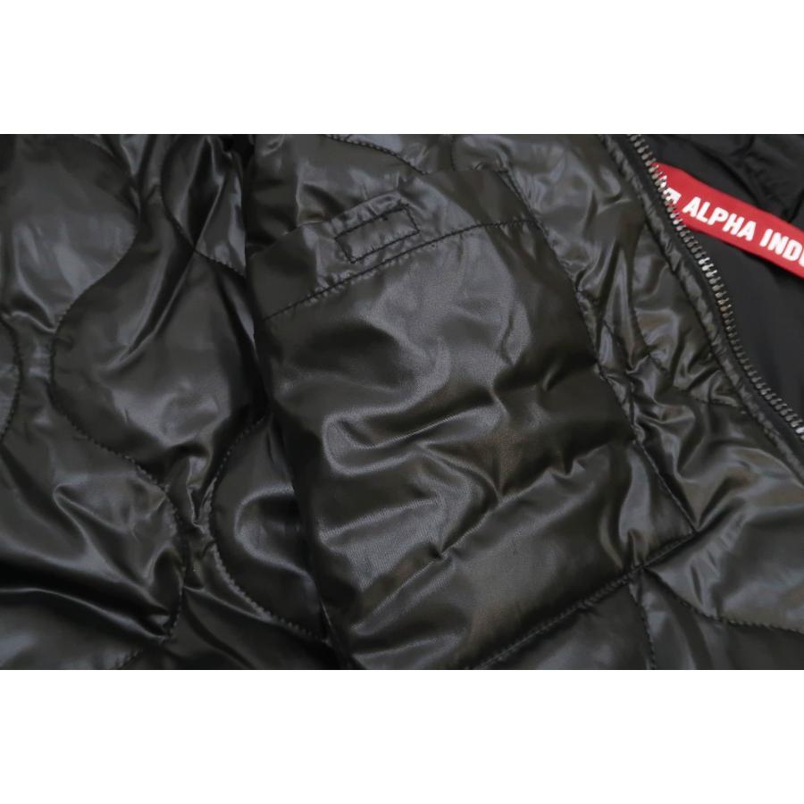 美品｜アルファインダストリーズ フーデッド リブジャケットTA1571-001 Alpha Industries（アルファ・インダストリーズ） アルファ フーデッド