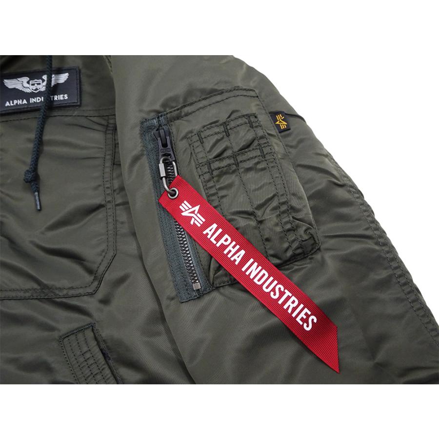 Alpha Industries アルファ フーデッド リブジャケット ALPHA Alpha Industries アルファ フーデッド リブジャケット ALPHA