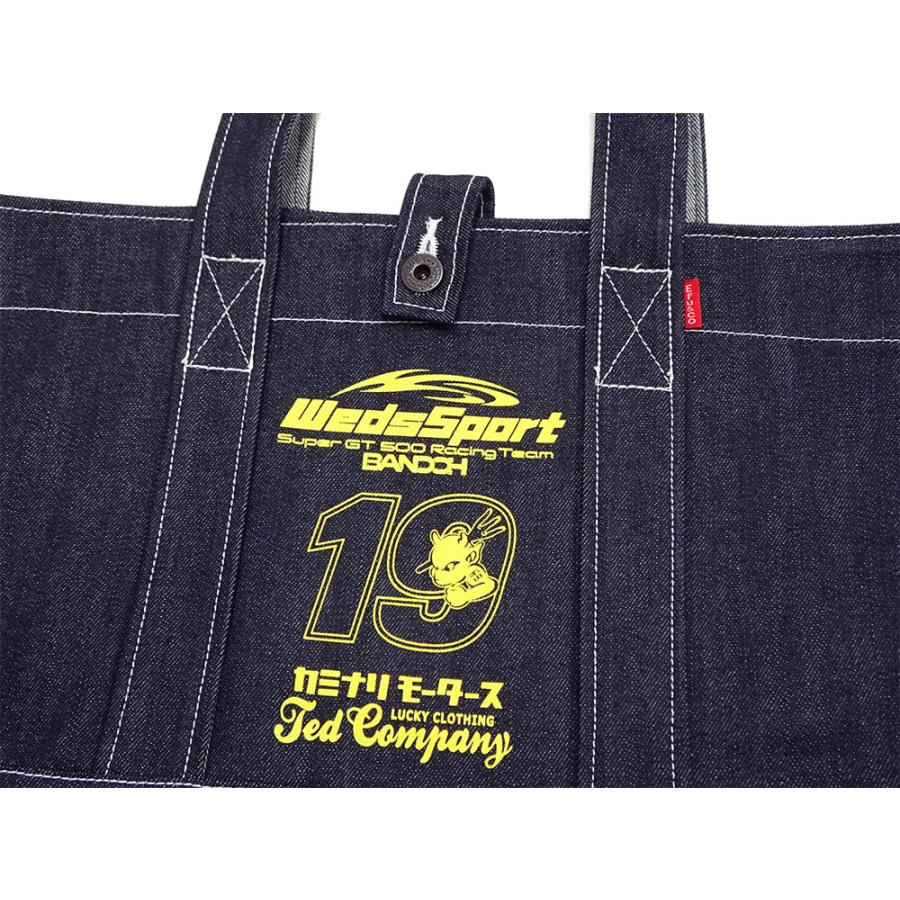 TEDMAN（テッドマン） WEDSSPORT TEDMAN カミナリ デニムトートバッグ