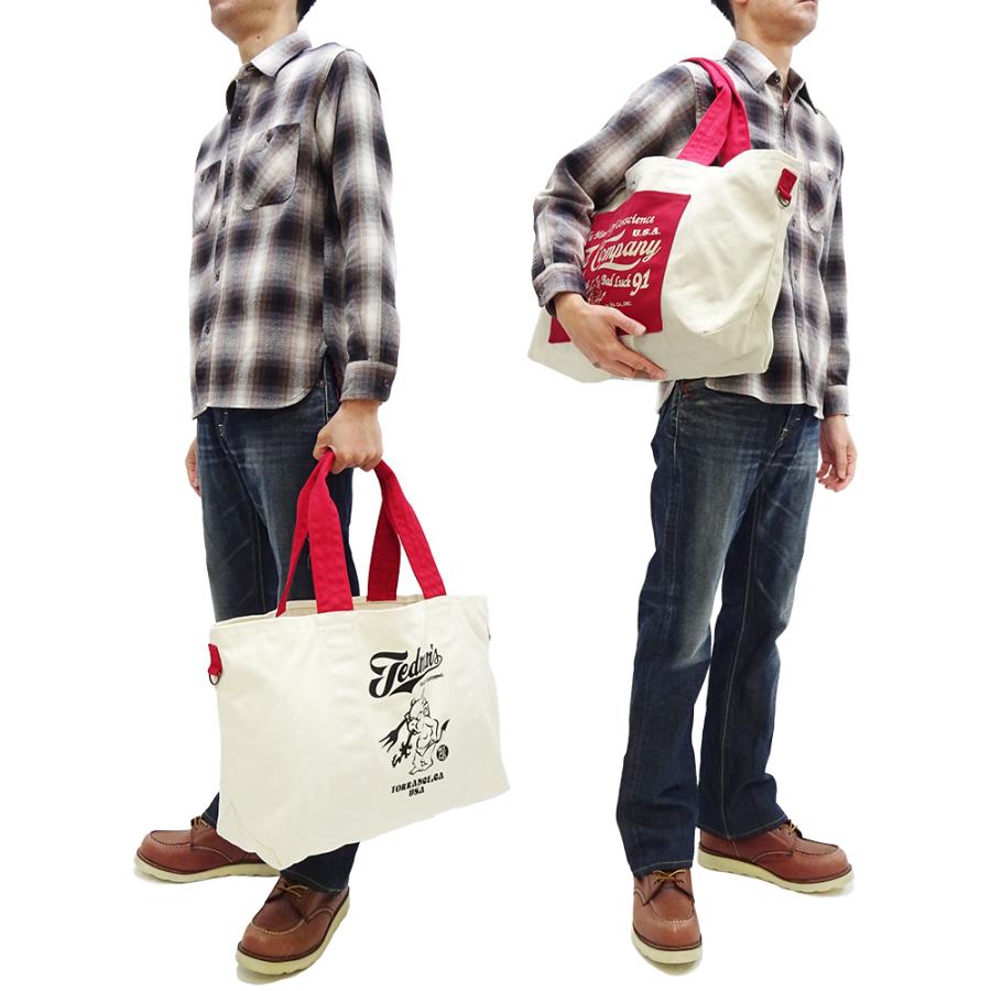 TEDMAN（テッドマン） キャンバス トートバッグ ラッキーレッドデビル 