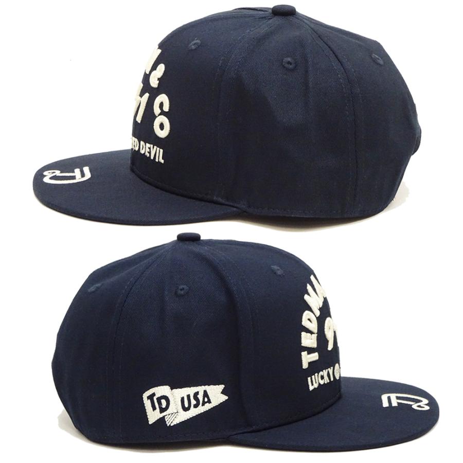 TEDMAN（テッドマン） キャップ TEDMAN 6方パネル ストレートキャップ