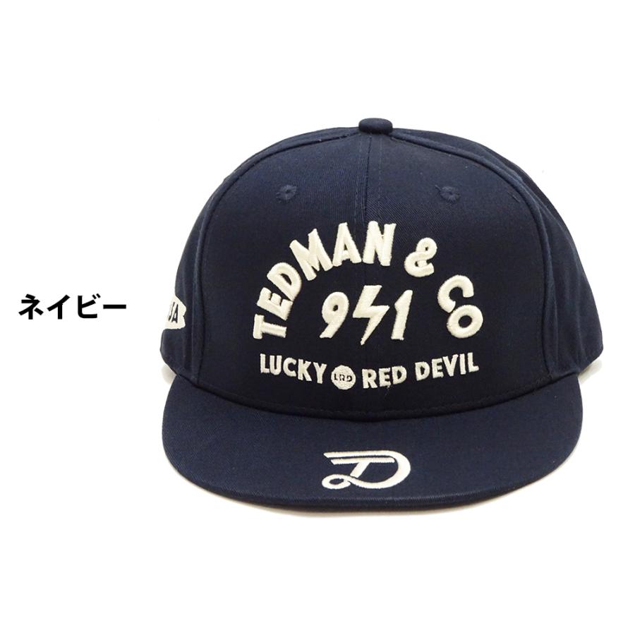 TEDMAN（テッドマン） キャップ TEDMAN 6方パネル ストレートキャップ