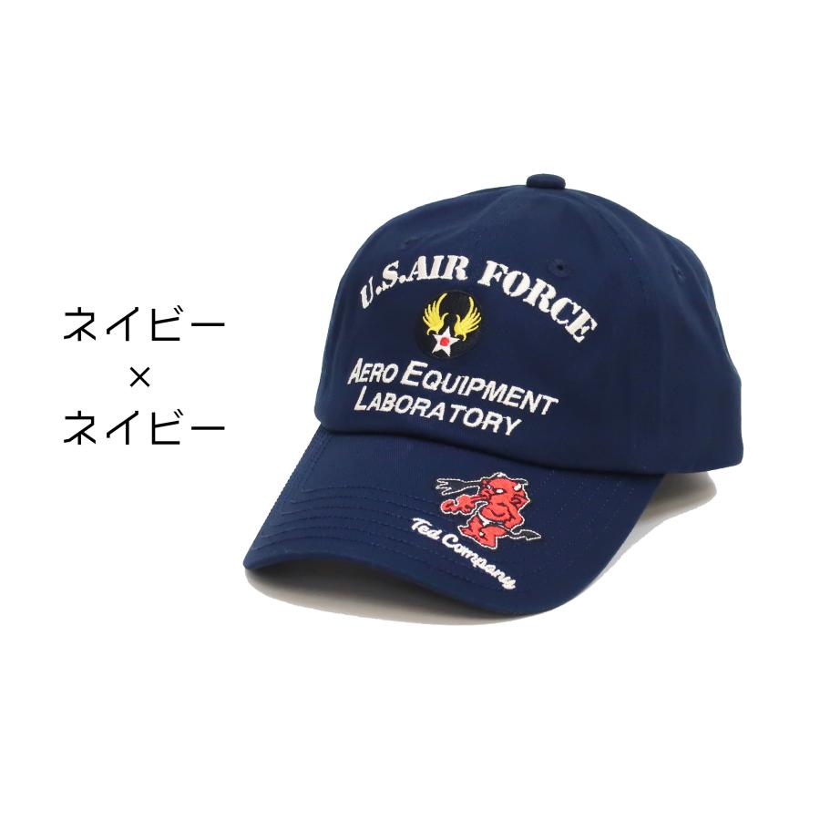 TEDMAN（テッドマン） 六方キャップ コットンキャップ AIR FORCE 帽子