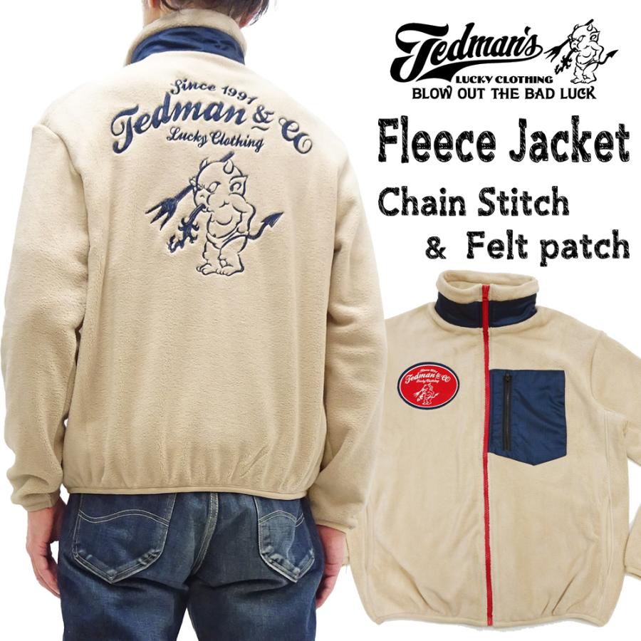 TEDMAN テッドマン フリースジャケット クラシック レトロ ボア 