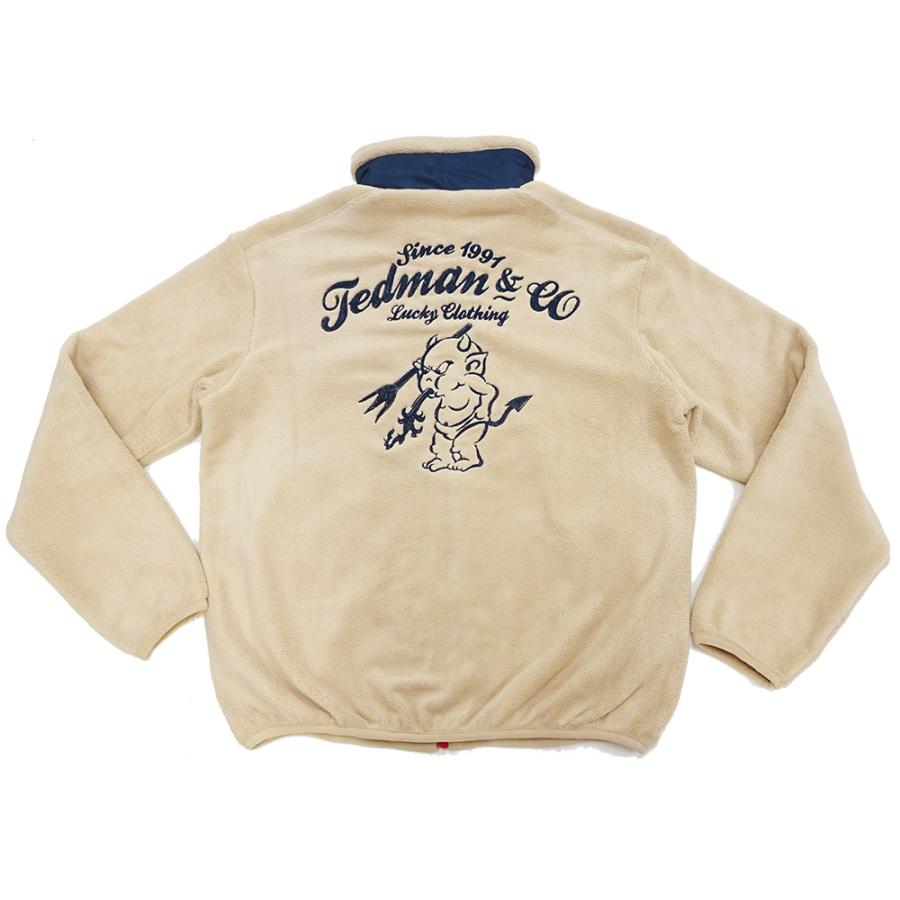 TEDMAN テッドマン フリースジャケット クラシック レトロ ボア 